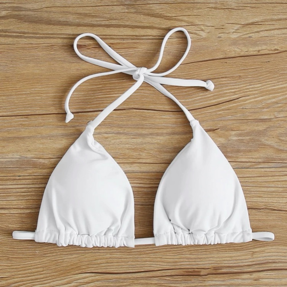🤍🌊🤍 White Bikini Top